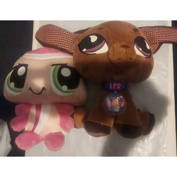 Littlest Pets Shop Plush Pets 8"‎ Lady Bug And Dashund - Picture 1 of 3